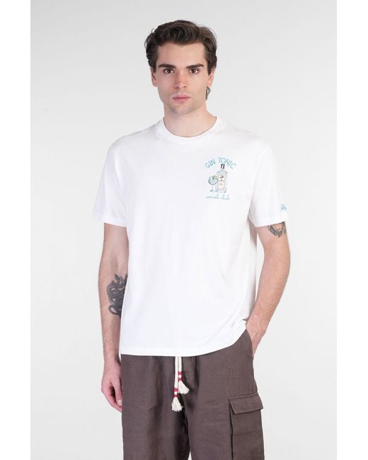 Mc2 Saint Barth White Tshirt T-Shirt for men