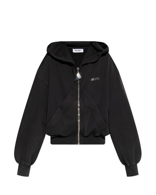 The Attico Black Hoodie