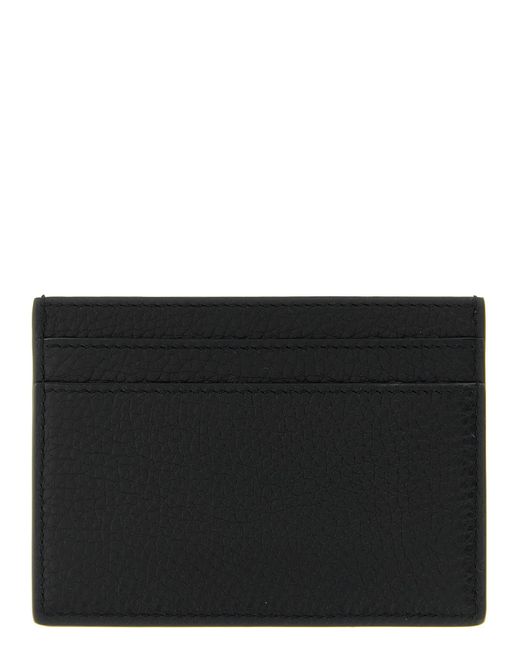 Saint Laurent Black 'Tiny Cassandre' Card Holder for men