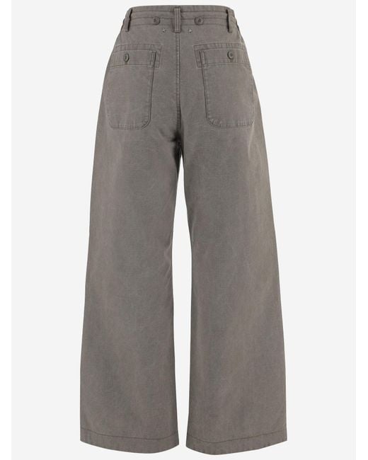 Golden Goose Deluxe Brand Gray Jeans Cotton