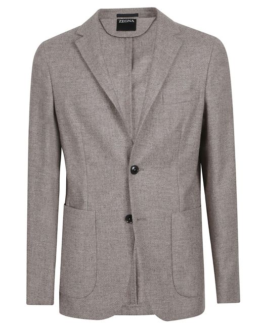 Zegna Gray Jacket for men