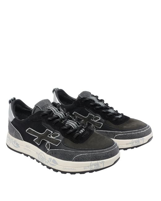 Premiata Black Sneakers for men