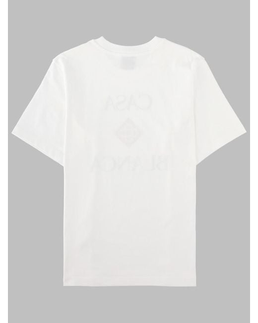 Casablanca Gray Premium Mini T-Shirt for men