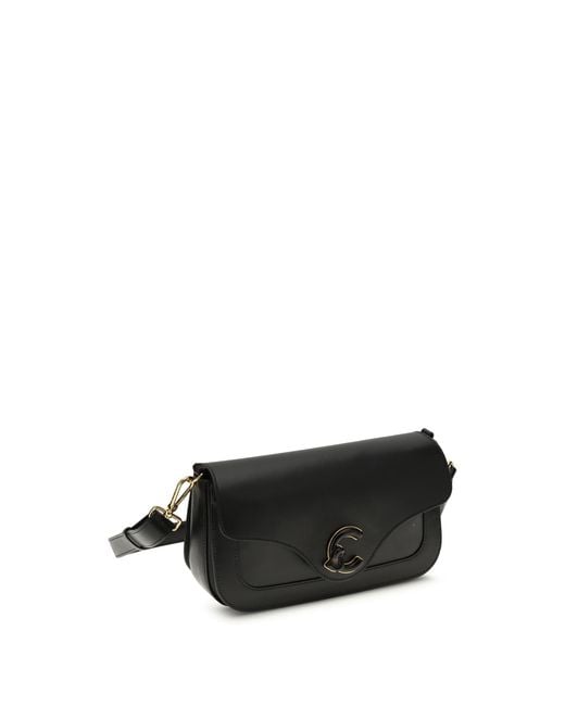 Coccinelle White C-Me Shoulder Bag Calf Leather Bos Taurus