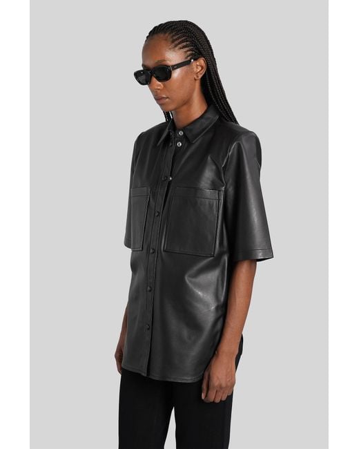 IRO Black Moha Shirt