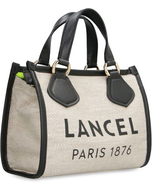 Lancel Metallic Summer Tote Bag