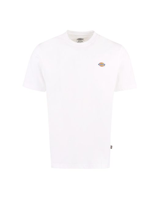 Dickies White Mapleton Cotton T-Shirt for men