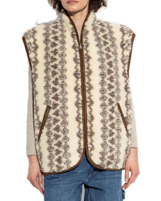 Isabel Marant Natural Vest Maximilia