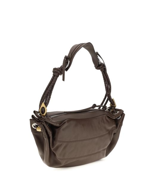 Isabel Marant Brown Maia Shoulder Bag Lamb Ovis Aries
