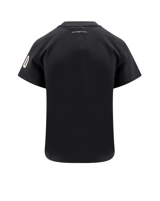 Courreges Black T-shirt