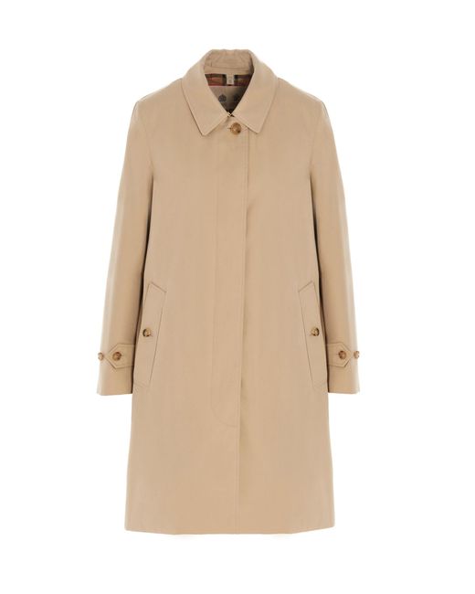 Burberry Cotton Pimlico Trench Coat in Beige (Natural) | Lyst