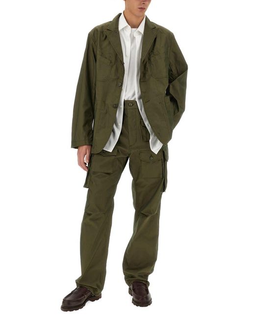 Engineered Garments Green Bedford Jacket for men