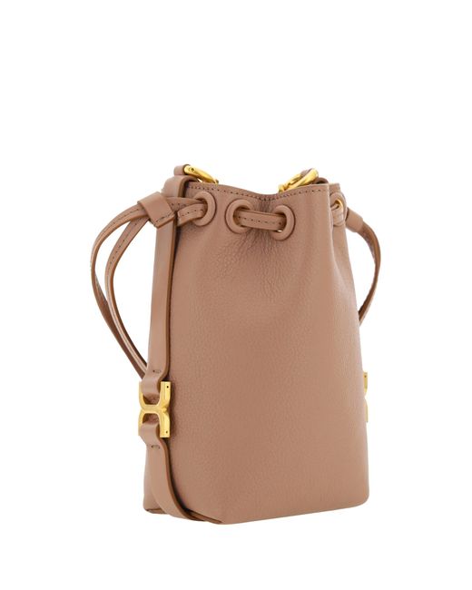 Chloé Brown Chloé Shoulder Bags