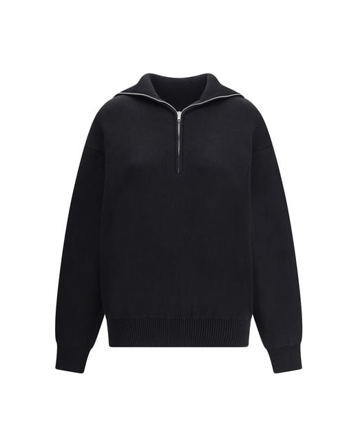 Balenciaga Blue Back-To-Front Sweater