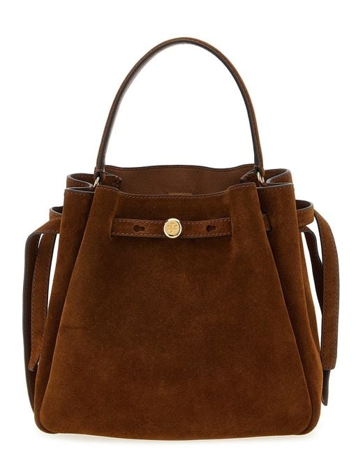 Tory Burch Brown 'romy' Bucket Bag