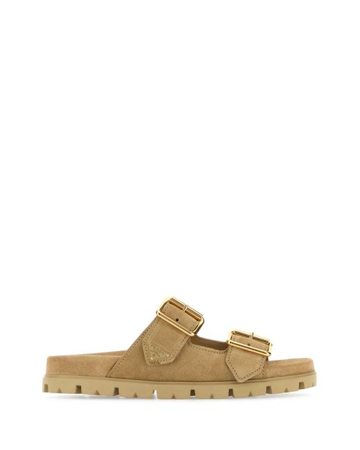 Prada Brown Fussbett Shoes