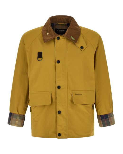 Barbour Yellow Spey Icons Jacket for men