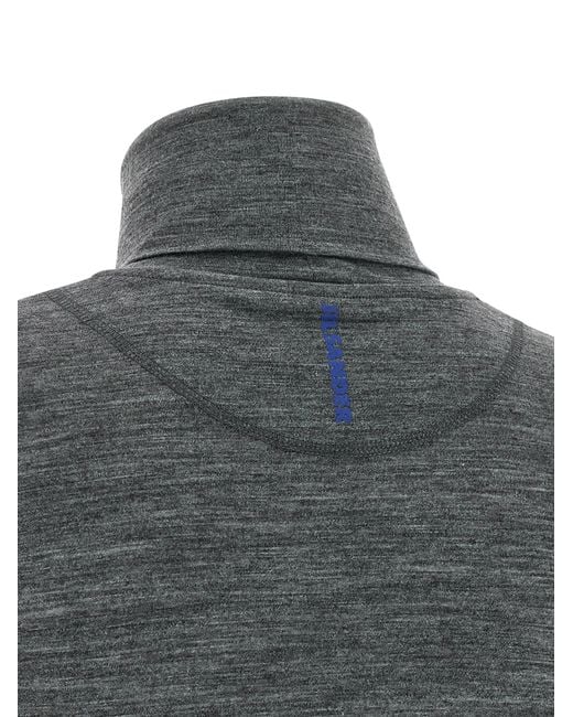 Jil Sander Gray Polyester Sportswear Clothing
