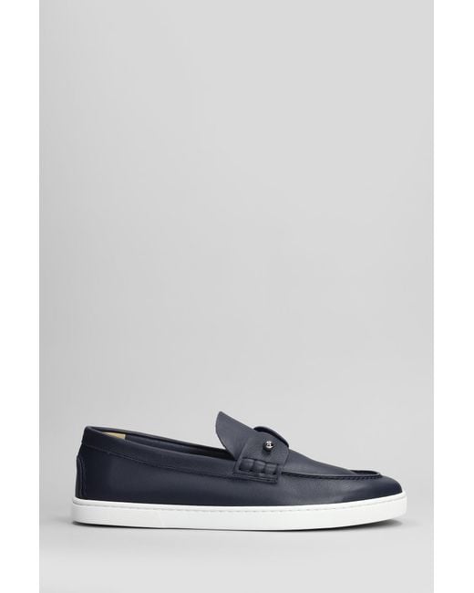 Christian Louboutin Gray Chambeliboat Loafers for men