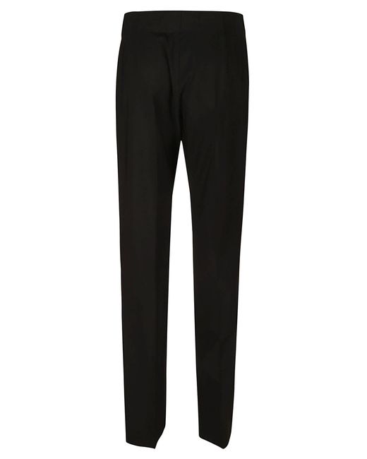 J.W. Anderson Black Front Pocket Straight Trousers
