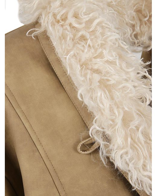 Isabel Marant Natural Clea Coat