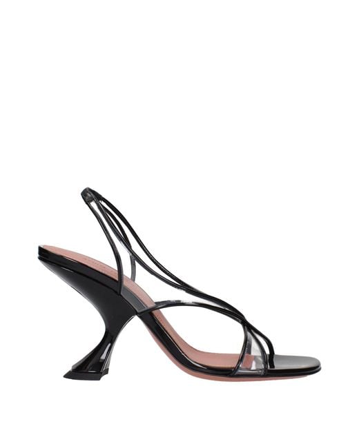 AMINA MUADDI Metallic Gilda Slingback Sandal
