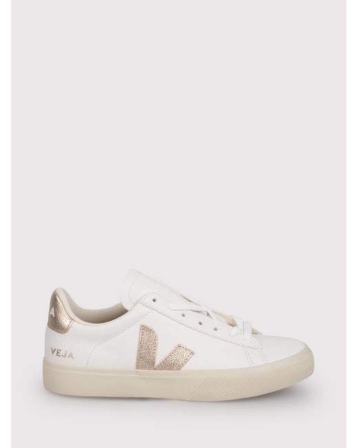 Veja Natural Campo Leather Sneakers
