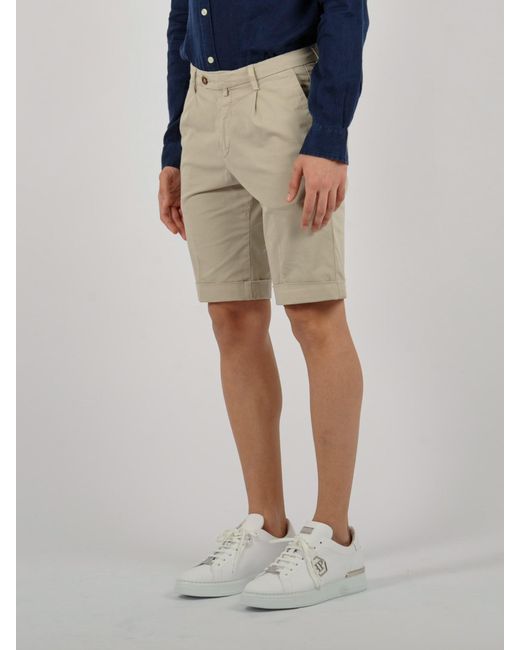 BRIGLIA 1949 Bermuda Uomo Bermuda in Beige (Natural) for Men | Lyst