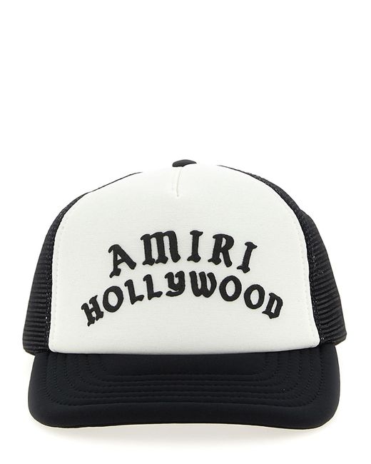 Amiri Black Hollywood Trucker' Cap for men