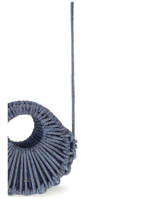 HIBOURAMA Blue Jaya Mini Shoulder Bag