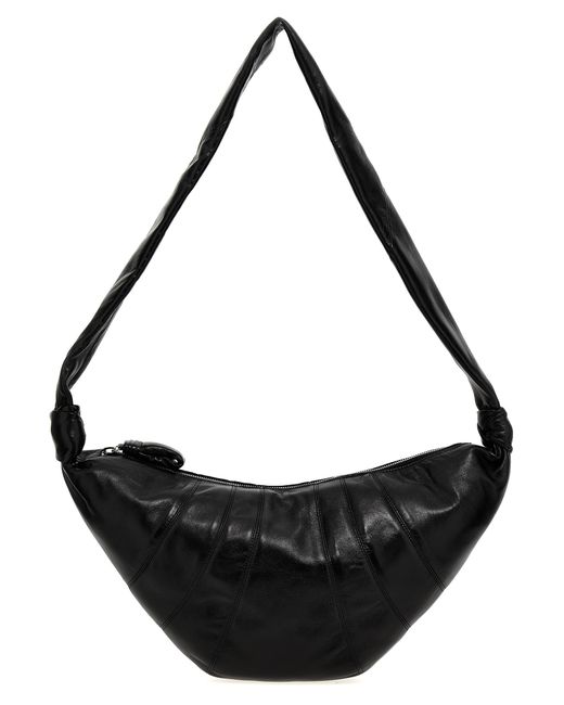 Lemaire Black 'Medium Croissant' Shoulder Bag