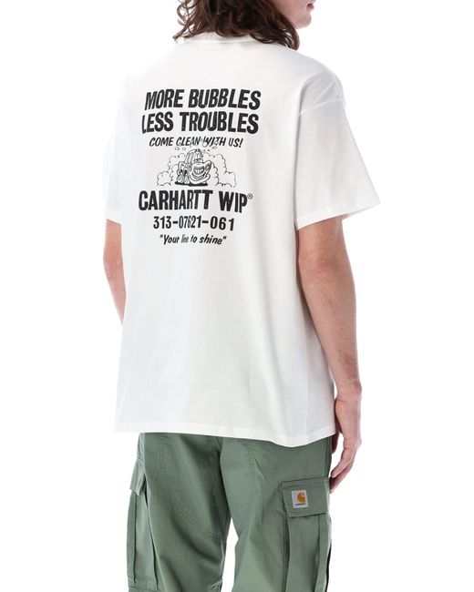 Carhartt White Less Troubles T-Shirt for men