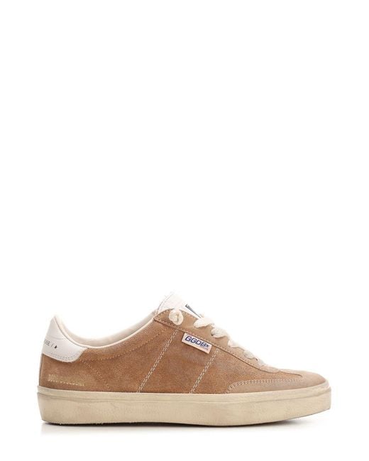 Golden Goose Deluxe Brand Brown Soul Star Lace-up Sneakers
