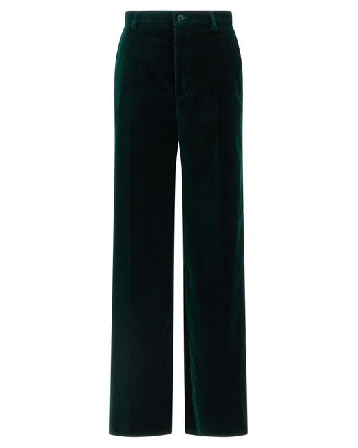 Gucci Black Velvet Pants