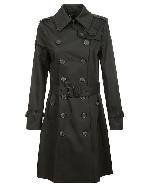 Trench London Black The Queen Superfine Trench