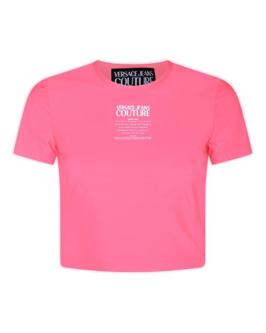 Versace Pink And White T-shirt