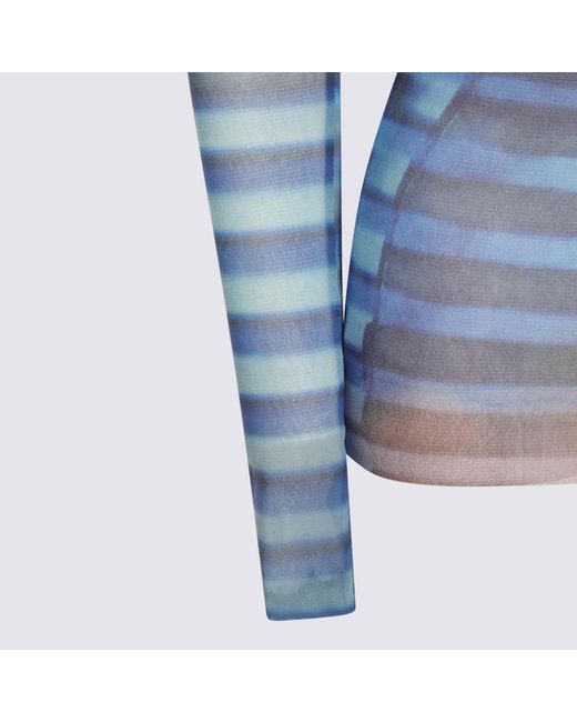 Jean Paul Gaultier Blue Top _Main Fabric: Pa