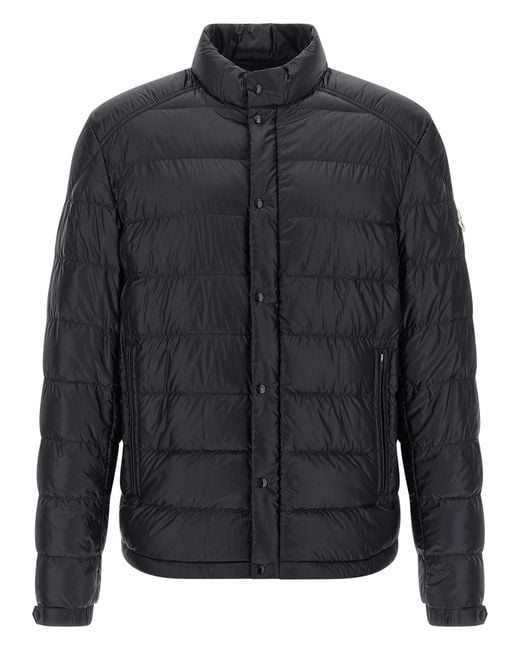 Moncler Gray Selves Down Jacket Polyamide Jacket, Parka, Casual for men