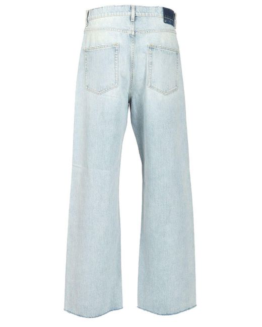 Golden Goose Deluxe Brand Blue Lived-In Effect Jeans for men