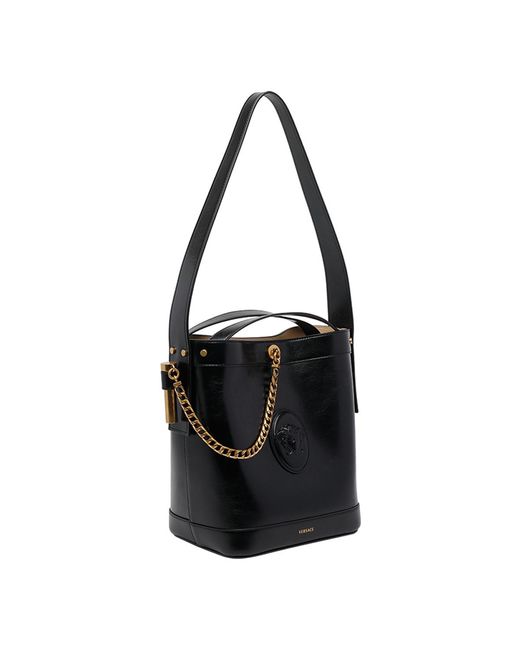 Versace Black Bags Calf Leather