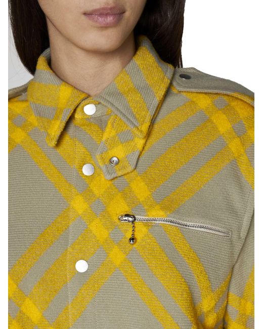 Burberry Yellow Shirts