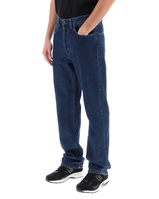 Carhartt Blue Nolan Relaxed Fit Jeans for men