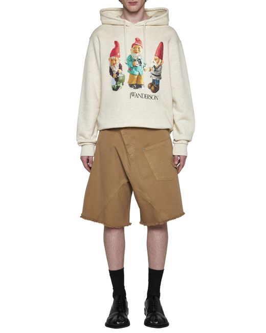 J.W. Anderson Brown Jw Anderson Shorts for men
