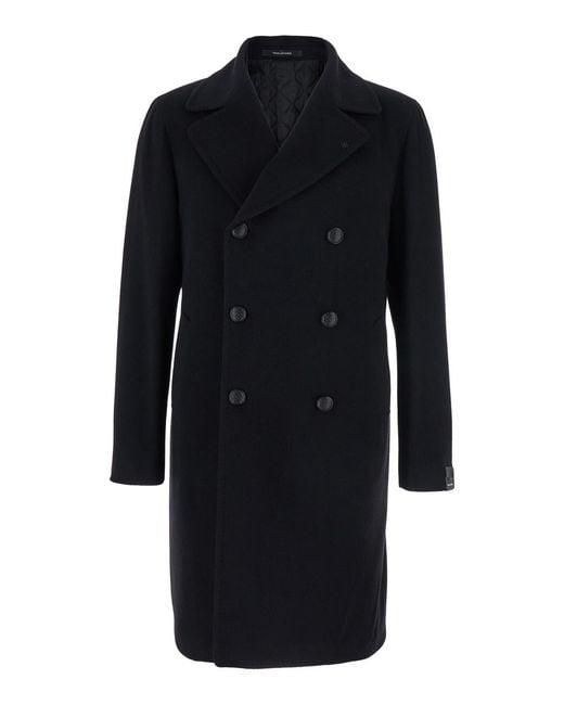Tagliatore Blue Coat Wool for men