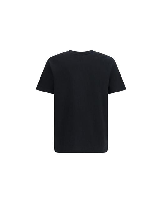 Balmain Black Cotton T for men