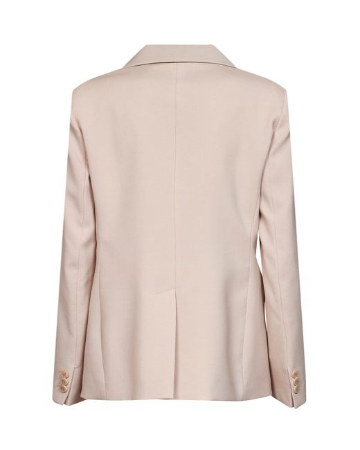 Weekend by Maxmara Natural Blazer Wkdlamine Blush Wool Virgin Jacket