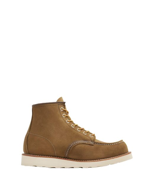 Red Wing Brown Leather Walking Shoe for men