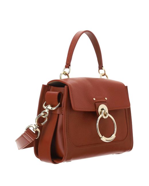 Chloé Brown Tess Handbag