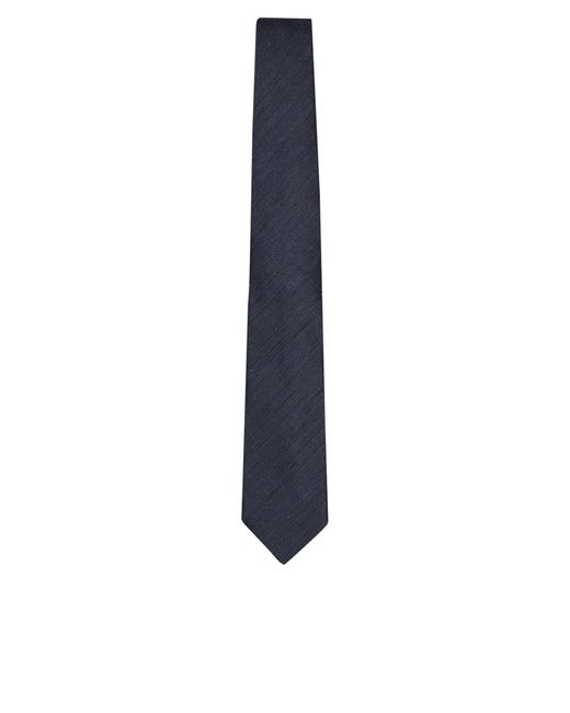 Lardini Blue Chantung Tie for men