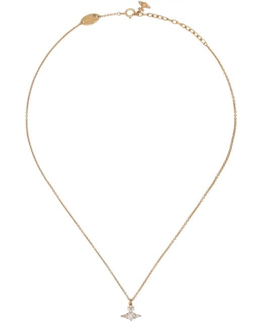 Vivienne Westwood Metallic Necklace With Pendant Necklaces